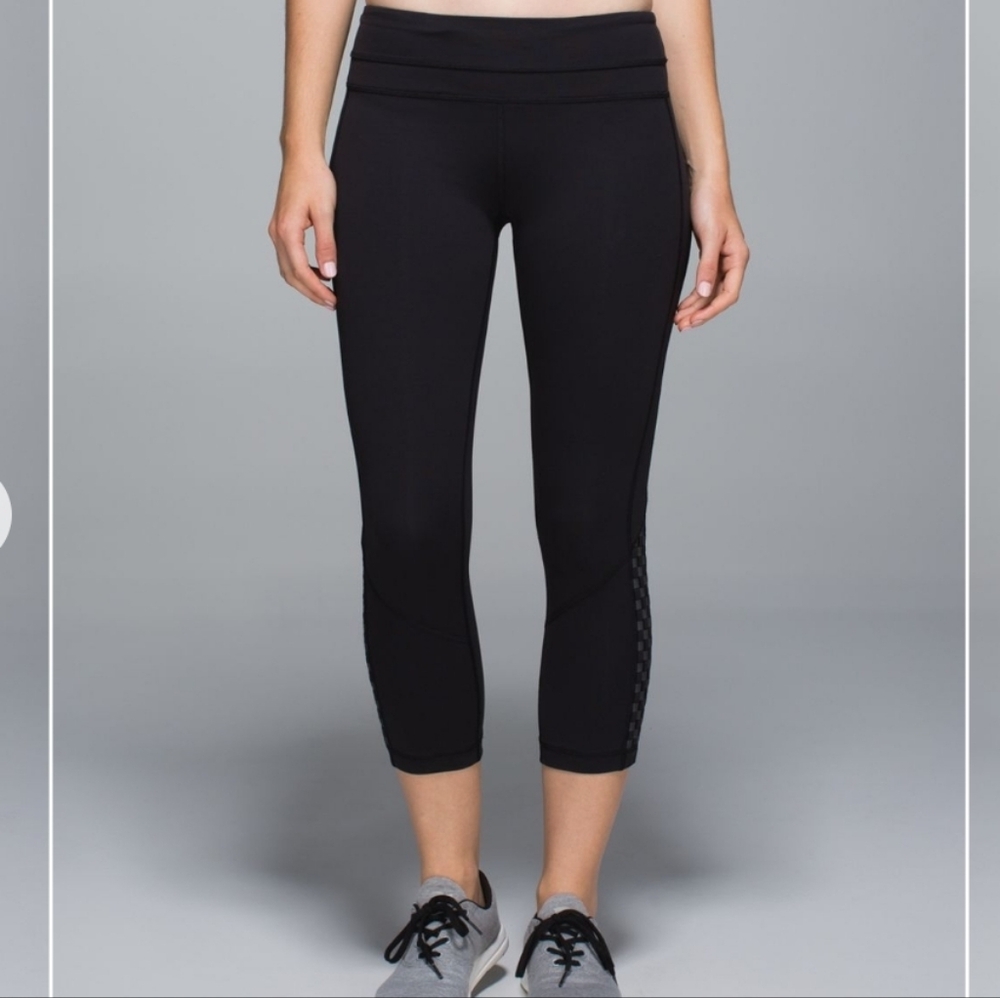 Lululemon Run: Inspire Crop II * Reflective